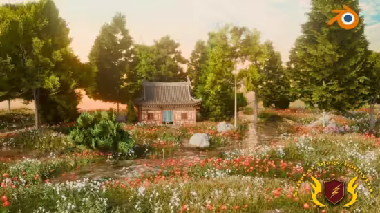 Create Realistic 3D Forest Scene in Blender for Beginners