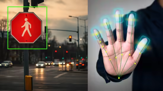 AI Hand Gesture & Traffic Sign Detection with Python & CV
