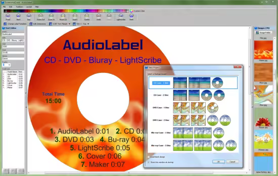 AudioLabel CD DVD Labeler 7.0.0 Build 7
