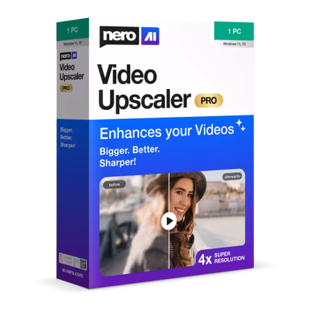 Nero AI Video Upscaler Pro 1.3.6.0