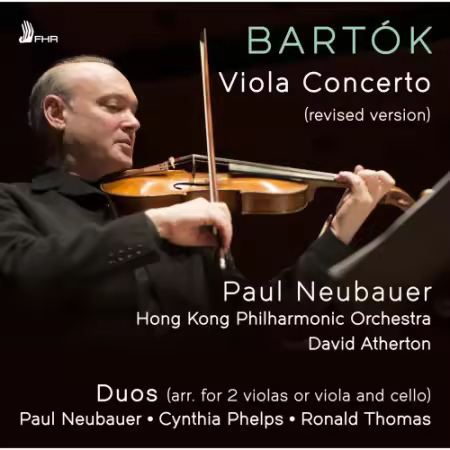 Paul Neubauer – Bartok: Viola Concerto, Sz. 120 & 44 Duos for 2 Violins, Books 1-4, Sz. 98 (2025)