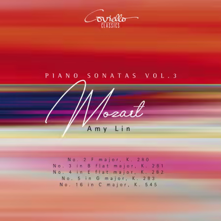 Amy Lin – Mozart Piano Sonatas, Nos. 2, 3, 4, 5 & 16 (2025)