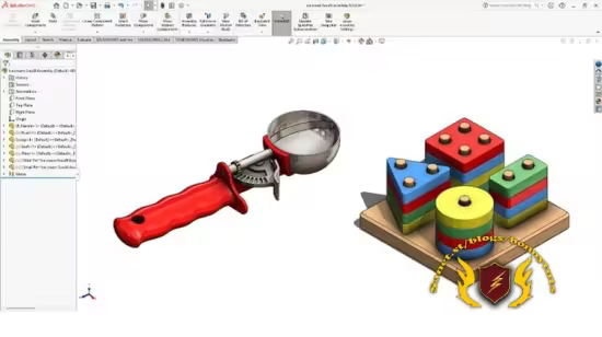 Learn SolidWorks Fast: Real-World 3D Design Projects