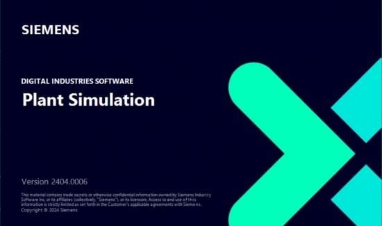 Siemens Tecnomatix Plant Simulation 2404.0012 x64