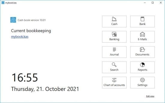 SoftwareNetz Cash Book 10.11 Multilingual