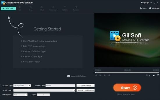 GiliSoft Movie DVD Creator 10.8 x64 Multilingual