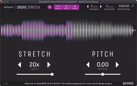 SottovoceDSP SpeedShift Drone Stretch v2.0.1