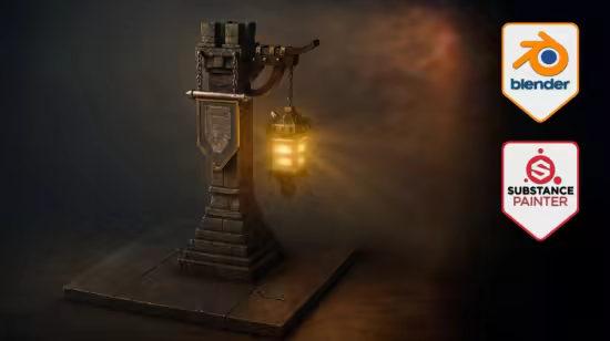 Blender and Substance Painter – Game Asset Creation