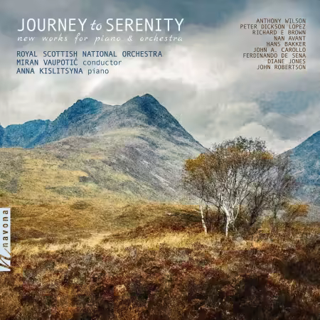 Anna Kislitsyna, The Royal Scottish National Orchestra – Journey to Serenity: New Works for Piano & Orchestra (2025)