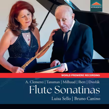 Luisa Sello, Bruno Canino – Clementi, Tansman & Others: Flute Sonatinas (2025)