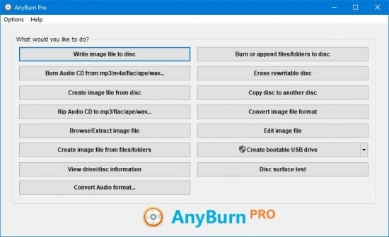 AnyBurn Pro 6.6.0 Multilingual