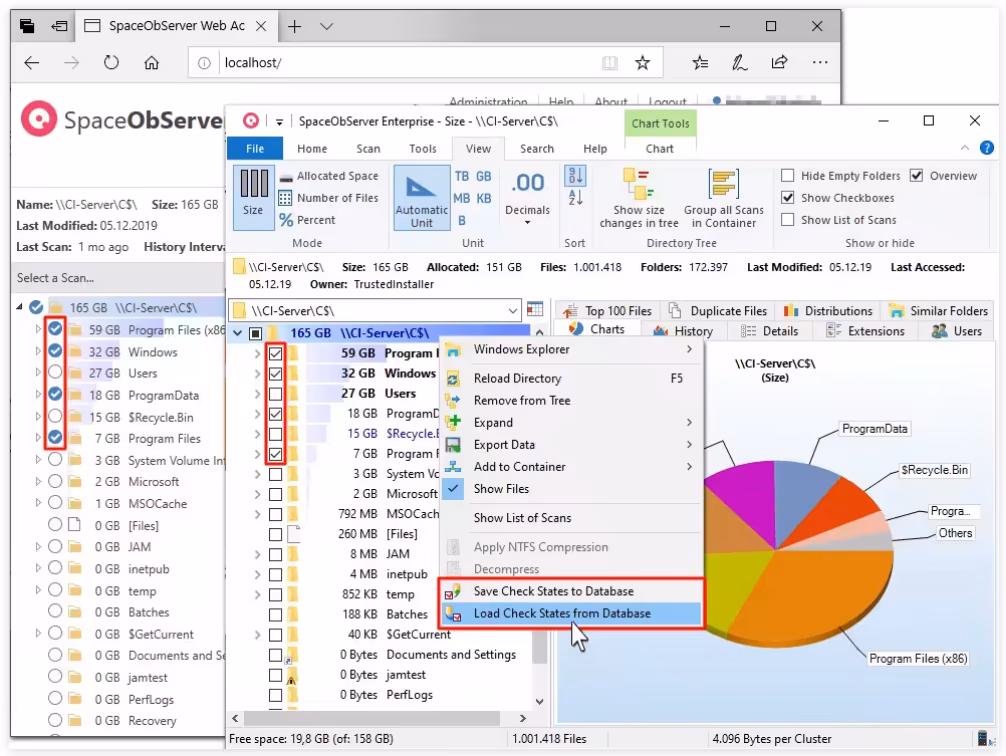 JAM Software SpaceObServer Enterprise 8.4.1.2320 x64 Multilingual