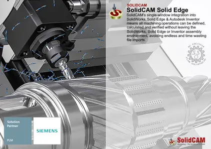 SolidCAM 2024 SP3 HF1 for Solid Edge 2020-2025 x64 Multilingual