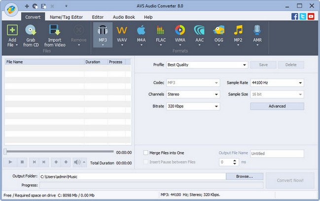 AVS Audio Converter 26.0.1.176