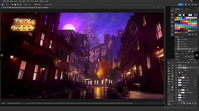 The Gnomon Workshop – Cityscape Set Design, Volume 2: Texturing, Lighting & Rendering