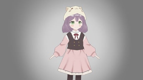 Low-Poly Anime Character Creation In Blender