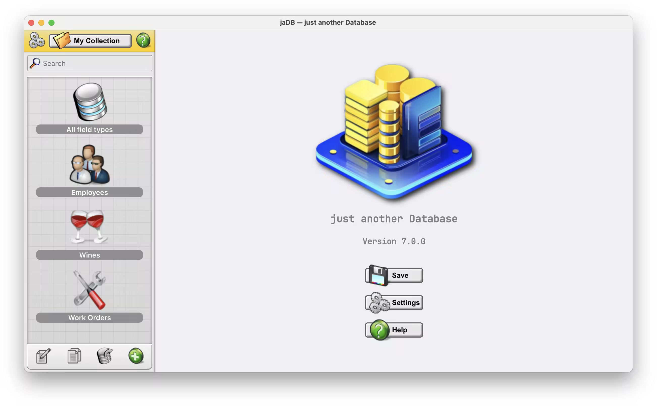 Digital Echo jaDB 7.0.0 macOS