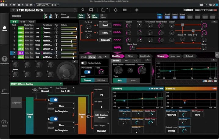 Yamaha Expanded Softsynth Plugin for MONTAGE M v3.0.1