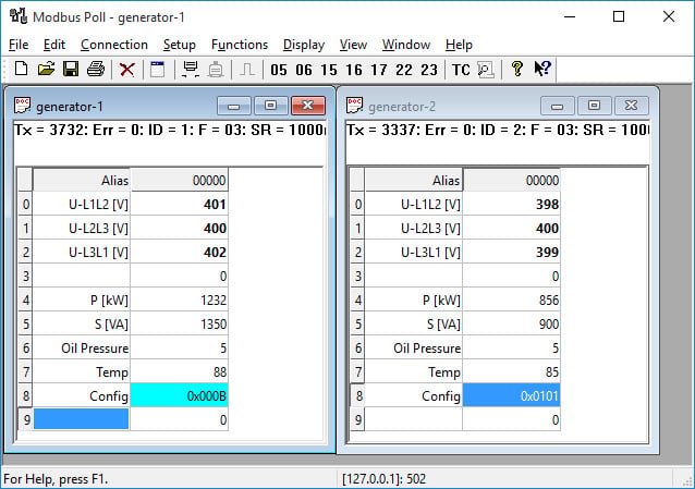 Modbus Poll 13.0.1.2535
