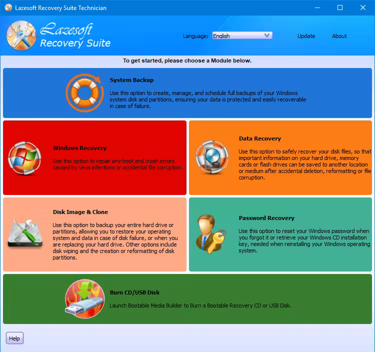 Lazesoft Recovery Suite 5.1.0.1 Technician Edition