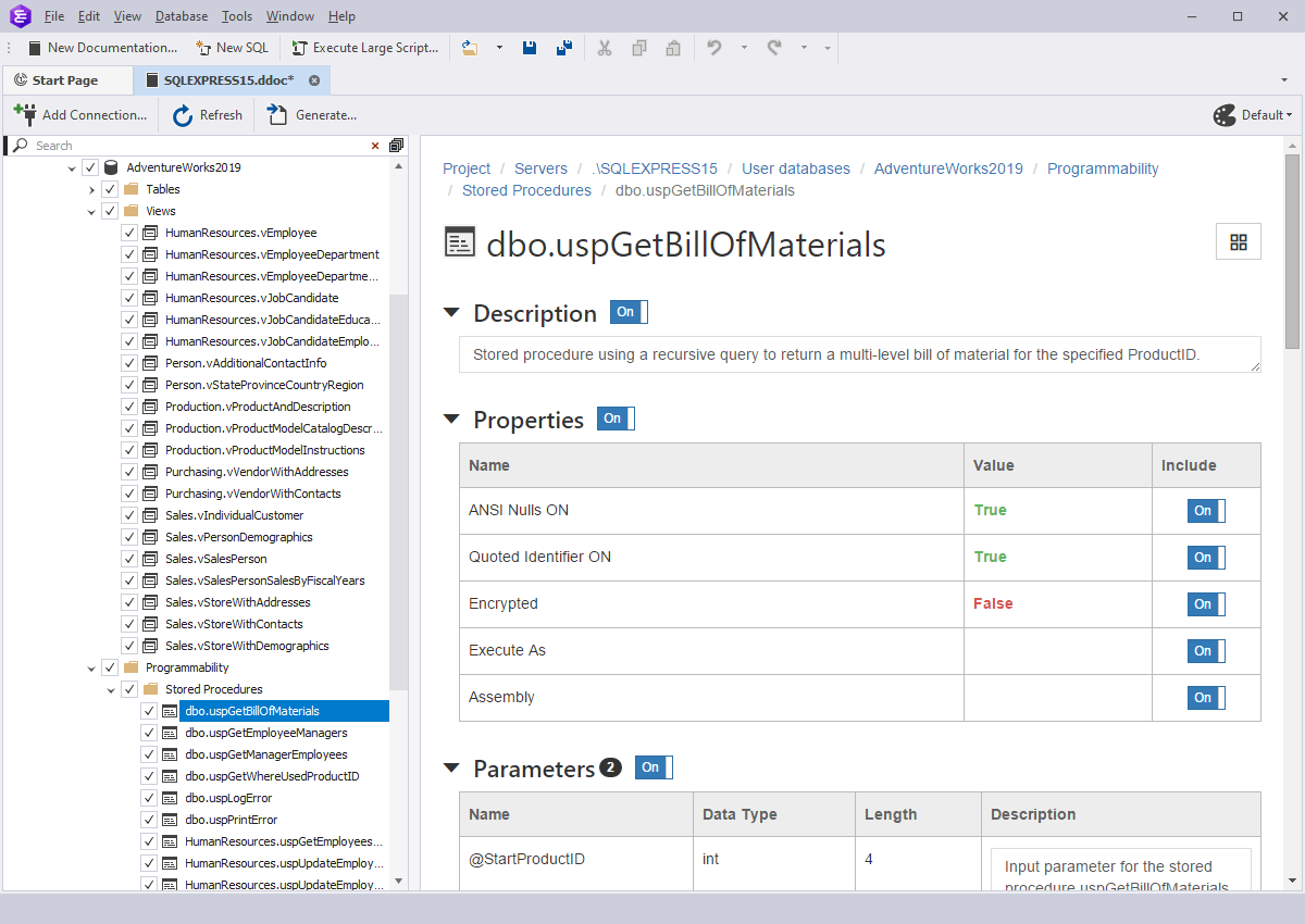 Devart dbForge Documenter for SQL Server 2025.3.107