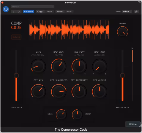 Cr8ive Audio The Compressor Code v1.0.0 MacOS
