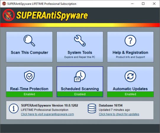 SUPERAntiSpyware Professional X 10.0.1286 Multilingual