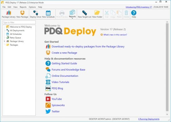 PDQ Deploy 19.6.29.0 Enterprise