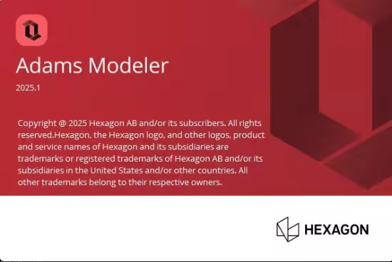 MSC Adams Modeler 2025.1 x64