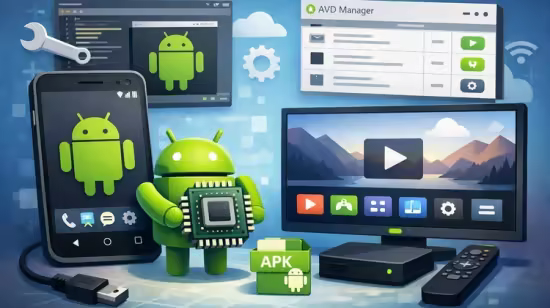 Android Emulator & AVD-TV: From Setup to App Installation