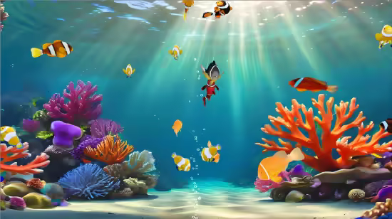 Virtual Coral Clownfish Tank 1.2