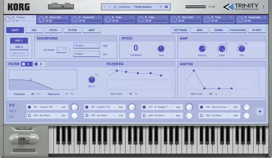 KORG Software TRINITY v1.1.3 MacOS