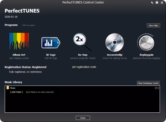 PerfectTUNES 2026-01-16 Win/MacOS