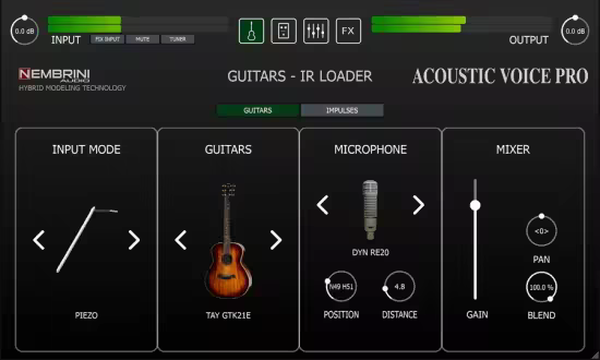 Nembrini Audio Acoustic Voice Pro v1.0.0 MacOS