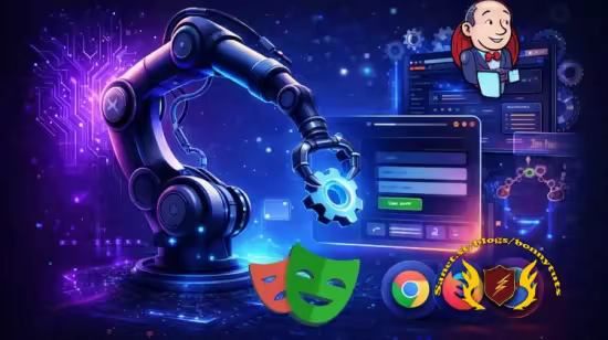 Playwright Automation with Python, Pytest, AI & Jenkins