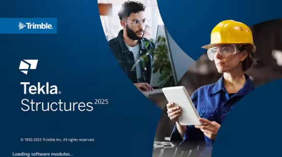 Tekla Structures 2025 SP7 x64 Multilingual