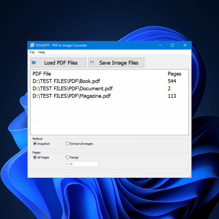 VovSoft PDF to Image Converter 1.6