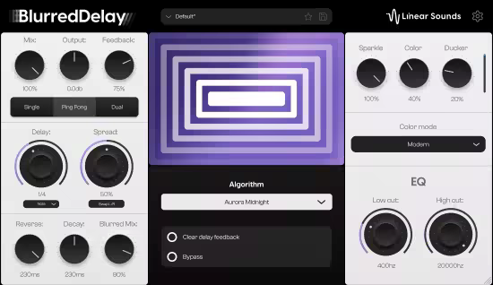 Linear Sounds BlurredDelay v1.1.3 MacOS