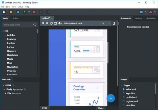 Bootstrap Studio 8.0.1 x64