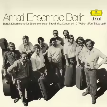 Amati-Ensemble – Bartók: Divertimento for Strings / Stravinsky: Concerto in D for String Orchestra / Webern: 5 Movements (2026)