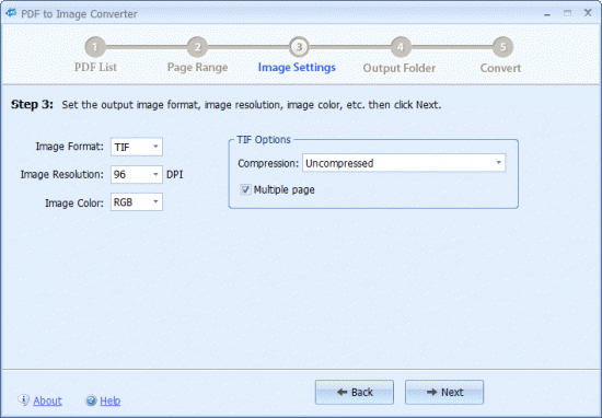 PDFArea PDF to Image Converter 5.6
