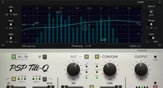 PSPaudioware PSP Tilt-Q v1.0.0