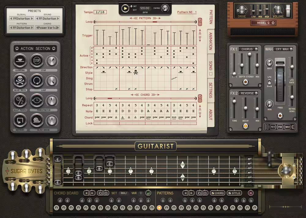 Sugar Bytes Guitarist Library AG v1.0.0 Win/Mac