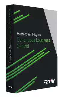 RTW Continuous Loudness Control Stereo 2.1.3