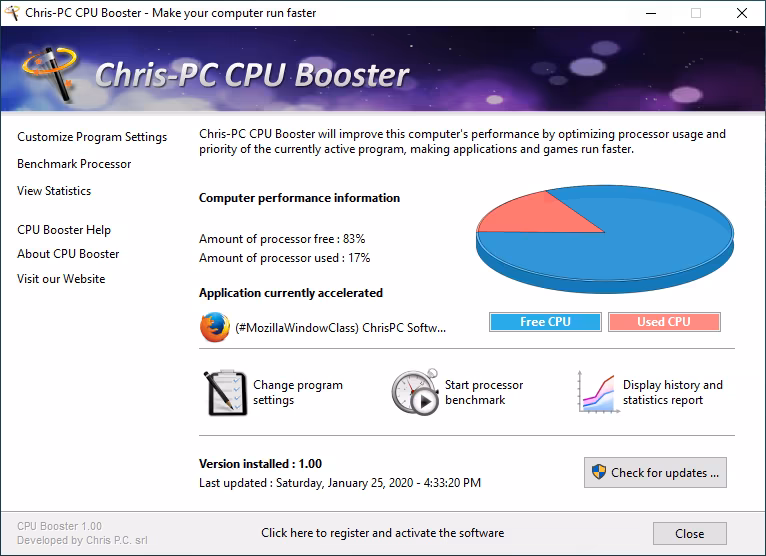Chris-PC CPU Booster 3.26.0414