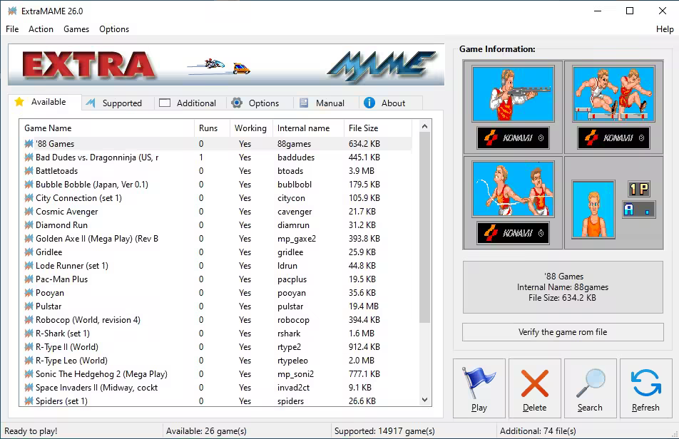 ExtraMAME 26.4 x64 Multilingual