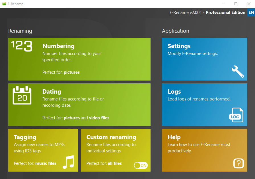 F-Rename Professional 3.000 Multilingual