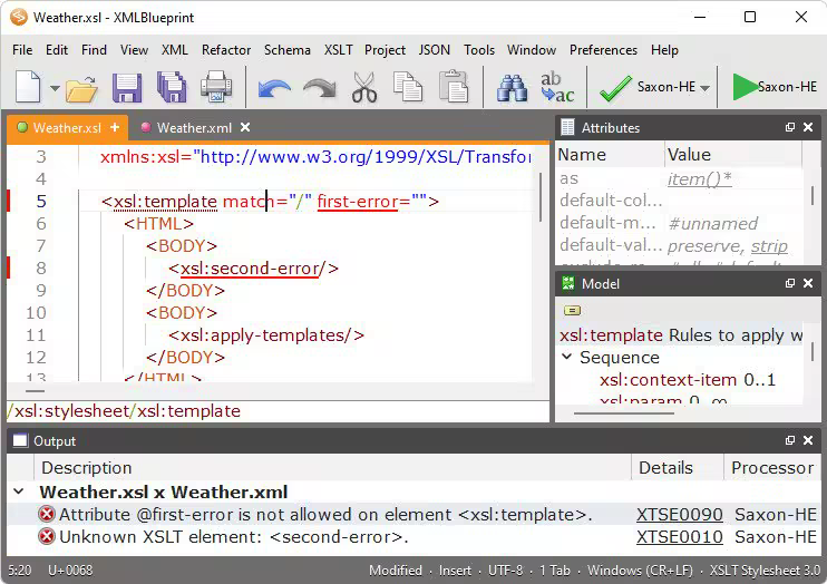 Monkfish XML Software XML Blueprint 22.20260416