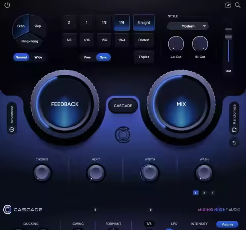 Mixing Night Audio Cascade 1.0.0