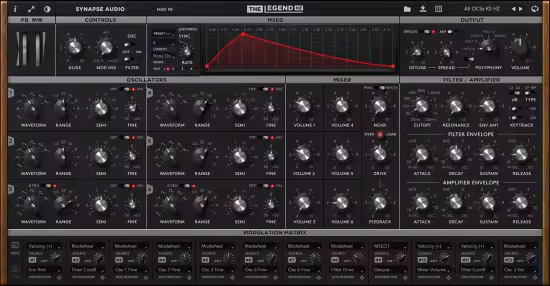 Synapse Audio The Legend HZ v2.1 MacOS